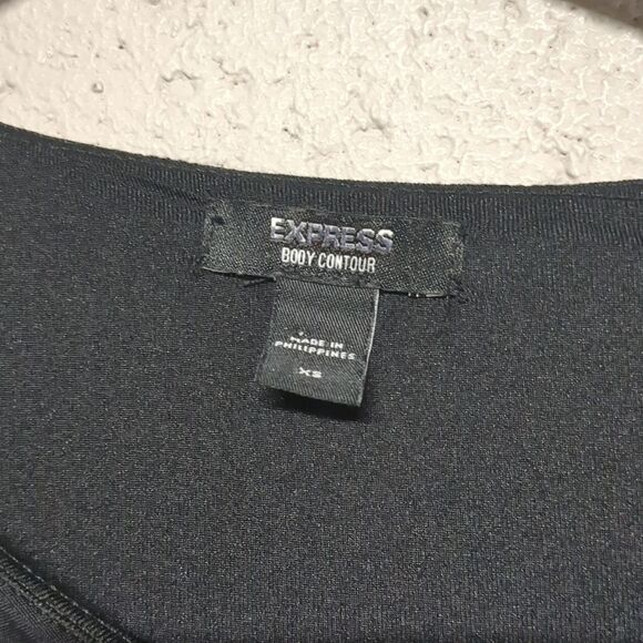 Express Body Contour Cutout Ruched Bodice Mini Dress Size XS NWOT - Picture 5 of 6